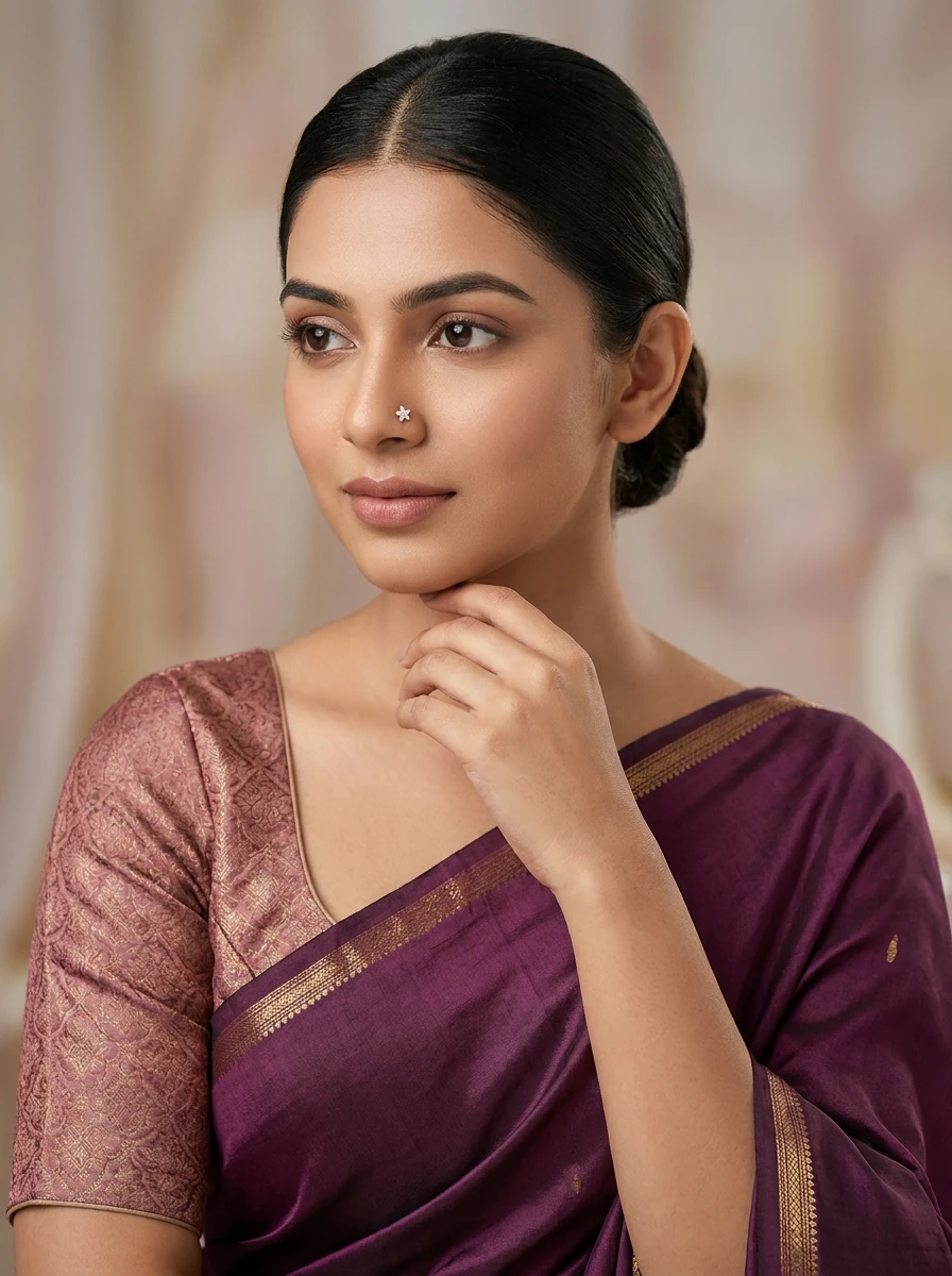 A model wearing Hasaka Diamonds jewellery